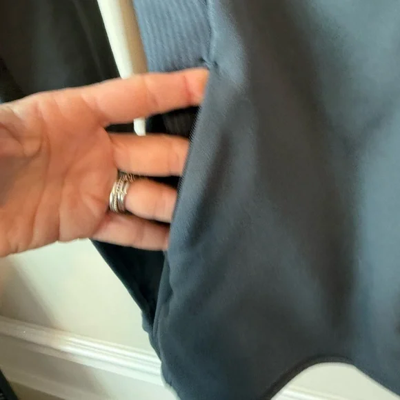 Under Armour Women's Steel Blue Zip-Up Hoodie - Picture 6 of 7